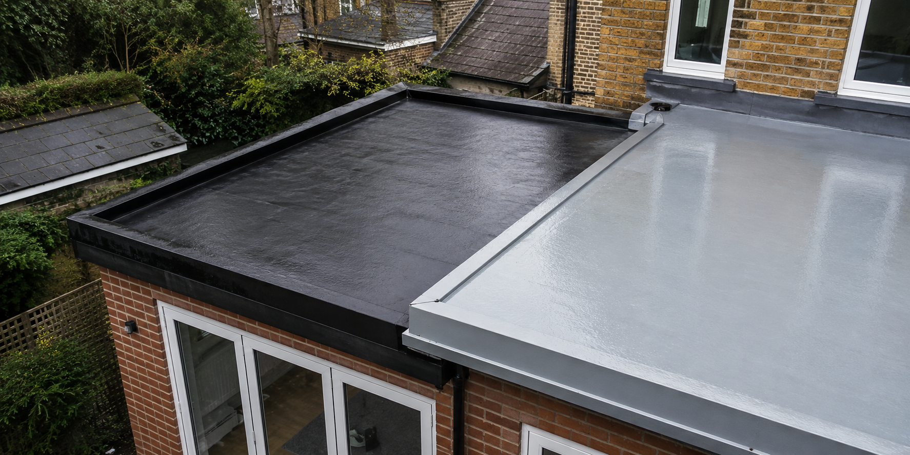 EPDM vs GRP Flat Roofing: Which Is the Better Choice for UK Extensions?